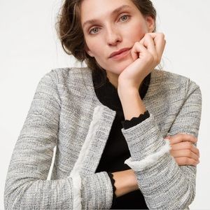 Club Monaco Chandisse Knit Jacket (Tweed Blazer, Chanel Style)